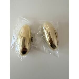 Free with $25 Purchase Fashion Clip On Earrings New Gold